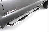 ICI Premium Series Side Step Cab Length Nerf Bars Black Powder Coat Jeep Wrangler 2005 to 2006 Unlimited