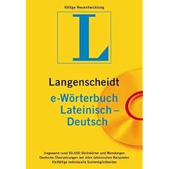 Langenscheidt e-W�rterbuch Latein-Deutsch