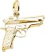 Jewelry : Gun: Pistol Charm by Rembrandt Charms