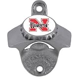 Bergamont Nebraska Cornhuskers Wall Mounted Bottle Opener