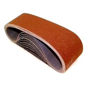 SAIT 60667 Closed Coat Aluminum Oxide 4-Inch x 36-Inch LA-X 100 Grit Sanding Belt - 10... by SAIT