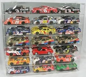 Diecast Display Case 21 Car 1/24 Scale (ss) Nascar & Plastic Models