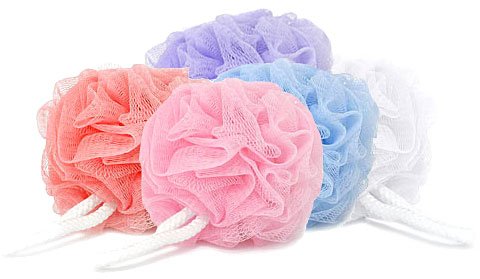 Pouf Mesh Sponges