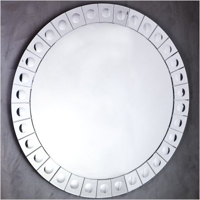 Interlude Home Rivoli Grand Round Mirror A315065