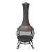 Garden Odyssey 20-Inch by 50-Inch Cast Iron Chiminea, Antique Bronze
