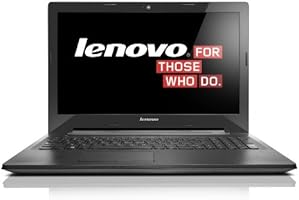 Lenovo G50-30 39,6 cm (15,6 Zoll HD TN) Notebook (Intel Celeron N2830, 2,16GHz, 4GB RAM, 320GB HDD, Intel HD Graphics, Win 8.1 mit Bing) schwarz