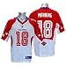 (リーボック)Reebok NFL #18 ペイトン・マニング Probowl 2010 Replica ユニフォーム (AFC ホワイト/レッド)