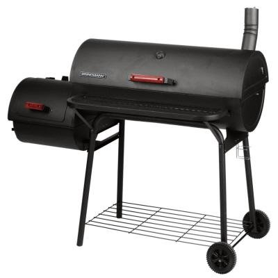 Charcoal Smoker with Firebox product image