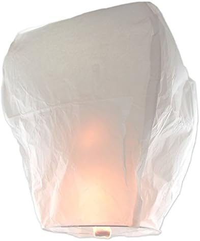 5pc White Sky Lantern