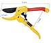 Topbest Pulley Pruning Shears Ideal Garden Hedge Tree Clippers Non-slip Handle Secateurs Tree Pruners Better Than Conventional Anvil Pruning Hand Tools and Garden Scissors