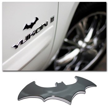  Batman 3d Chrome ABS Car Emblem