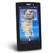 Silicone Skin Case for Sony Ericsson Xperia X10, Black