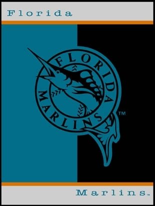 Buy Biederlack 53967 Florida Marlins All-Star Throw Blanket - 60x80 by Biederlack