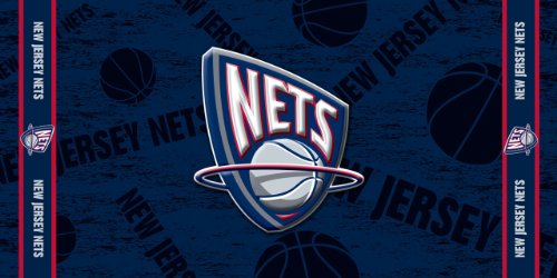 NBA New Jersey Nets Fiber Reactive Beach Towel