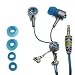 All Products : NEMO DIGITAL IC10151BL iCarly iGlam Earbuds with Blue Crystal Studs Style