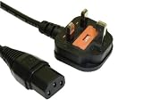 6ft UK Computer Power Cord