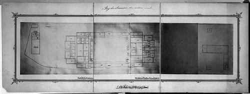 The first floor plan of the Imperial Military Academy