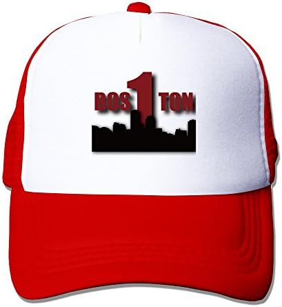 BMUSHAT American Boston City Caps Red