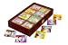 Tea Packs Cherry Wood Clear Top Box Variety Pack, 80-Count