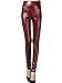 Simplicity Sexy Women High Waist Leather Skinny Leggings Pants Tights