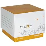 Teaposy Blooming Tea Bulbs, Calendula, 6-Count Boxes (Pack of 2)