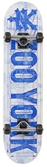 Zoo York Blue Print Heritage Complete Skateboard (White) 