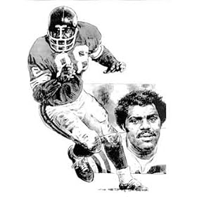 <b>Alan Page Minnesota Vikings 16 x 20 Lithograph</b>