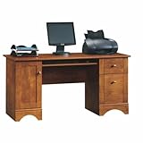 Brushed Maple Computer Desk