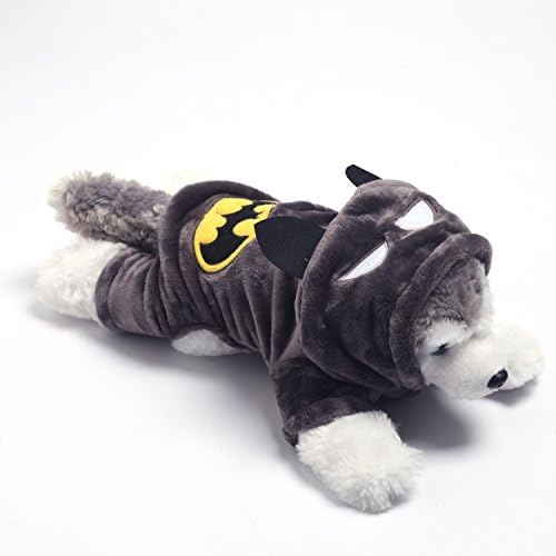 Wayson Dogs/Cats Pet Coral Fleece Warm Clothes Hoodie Coat Puppy Apparel Shirt Clothing Outwear Apparel Costume Suit Cosplay Size S