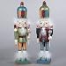 15 HOLLY WOOD TRENDY COLORED PENCIL NUTCRACKER, SET OF 2 ASSORTED
