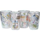 Tropix Summer Rainbow Set of Four 23 oz.Tumblers