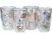 Kitchen & Housewares : Tropix Destination Florida Set of Four Tumblers