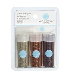Martha Stewart Crafts Glitter, Woodland, 3-Pack