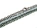 CleverDelights 20 Rolo Chain Necklaces Mix Pack - 24â€ - Antique Copper, Antique Bronze, Shiny Silver, Gunmetal, Dark Black - 3 x 4 mm Oval Links
