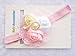 Qandsweet Baby Girl's Beautiful Rose Flower Hairbands (5pack)