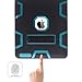 iPad 2 Case,iPad 3 Case,iPad 4 Case,BENTOBEN [ Kickstand ],Shock-Absorption / High Impact Resistant Rugged Hybrid Three Layer Armor Protective Case for iPad 2/3/4,(Not Fit iPad Mini) Black&Blue