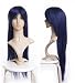Cosplayland C942 - 80cm long straight Theater Halloween Wig - dark blue (black & blue)