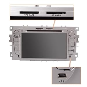 Rupse For Ford S-MAX FOCUS MONDEO DVD Player GPS Sat Nav Navigation Autoradio With 7 Inch Touch Screen tooth /Radio RDS /USB SD /DVB-T MPEG-2 TV Function review