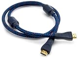 AudioQuest HDMI 1 cable - HDMI plugs 1 m (3.28) braided cable