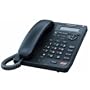 Panasonic KX-TS620B Integrated Corded Phone with All-Digital Answering System, Black