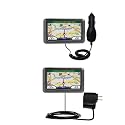 Essential Kit for the Garmin Nuvi 760 includes a Car and Wall Charger - Gomadic Brand w/ TipExchange Technology