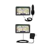 Essential Kit for the Garmin Nuvi 760 760T includes a Car and Wall Charger - uses Gomadic TipExchange Technology