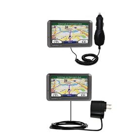 Essential Kit for the Garmin Nuvi 760 includes a Car and Wall Charger - Gomadic Brand w/ TipExchange Technology