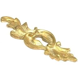 Ornamental Escutcheon Key Hole Plate Cover Clock Part
