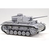 RC German Tiger Tank R/C WWII Battle Panzer Kampfwagen III with Electric Airsoft Gun