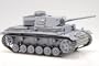 RC German Tiger Tank R/C WWII Battle Panzer Kampfwagen III with Electric Airsoft Gun