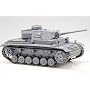 RC German Tiger Tank R/C WWII Battle Panzer Kampfwagen III with Electric Airsoft Gun