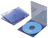 ELECOM CFC-01BU01 スリムCDケース(3枚パック)