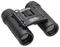 Digital Concepts 8X21 Black Rubber Coated Ultra Compact Binoculars w/case, strap & cleaning cloth