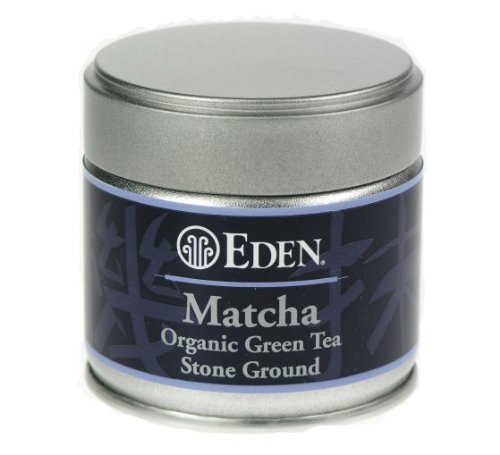 Eden Organic Matcha Tea Green Tea Stoned Ground 1 -Ounce TinB0012AQO4S
